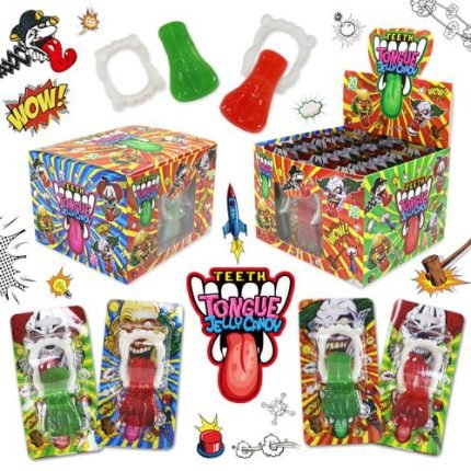 Small Tongue Jelly Candy 6gr. 30τεμ.