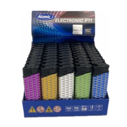 Atomic Αναπτήρας Glitter Triangle 50τεμ.