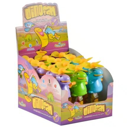 Funny Candy Dino Fan Pop 15gr. 12τεμ.