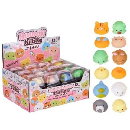 Kawaii Kuties Squishy Mochi Animal 36τεμ.