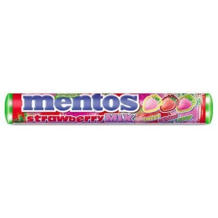 Mentos Μασούρι Φράουλα 37,5gr. 20τεμ.