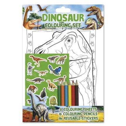 Dinosaur Colouring Set