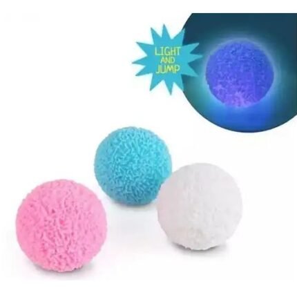 Trendhaus Magic Moments Light & Jump Snowball Flummi 5cm.