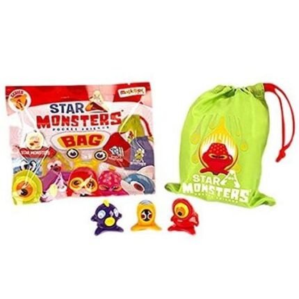 Star Monsters Blindbag 3 Star Monsters in bag 12x15cm.