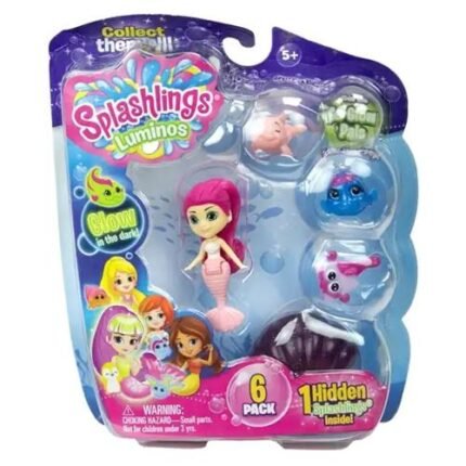 Splashlings Luminos Glow in the Dark Figures 18x18cm.