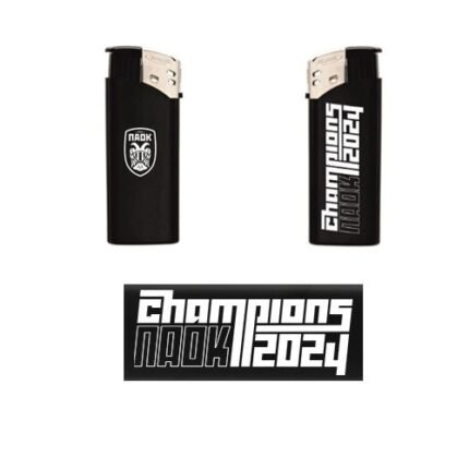 Atomic Αναπτήρας Mini ΠΑΟΚ Champions 2024 25τεμ.