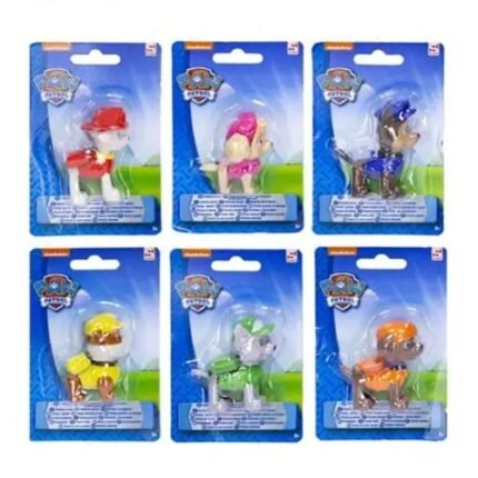 Paw Patrol Puzzle Eraser Chase / Marshal l/ Skye / Rocky / Rubble / Zuma 8x12cm.