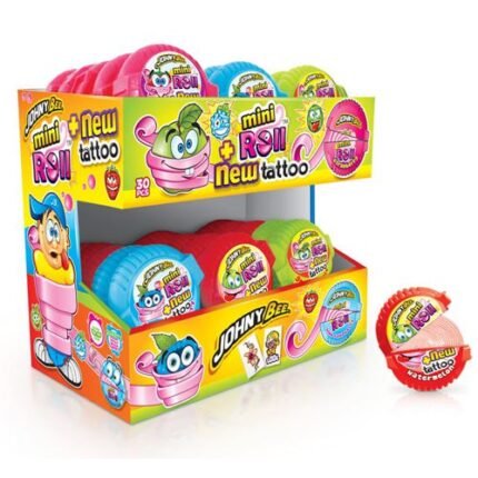 Johny Bee Mini Roll + Tattoo 18gr 30τεμ.
