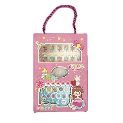 Νύχια + Αυτοκόλλητα Happy