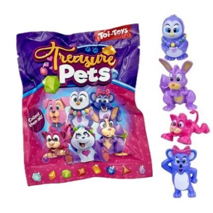 Surprise Treasure Pet 5.5cm. in Blindbag 10x11.5cm.