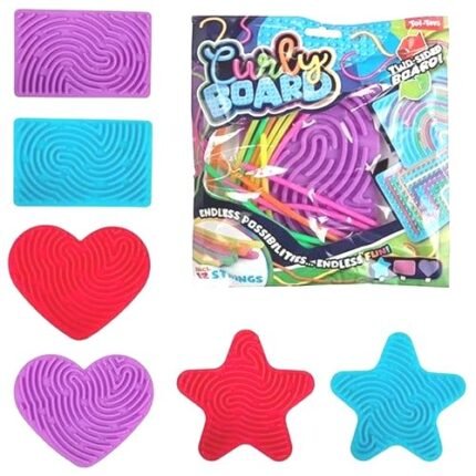 FUN Figures plate Curly Board 20x26cm.