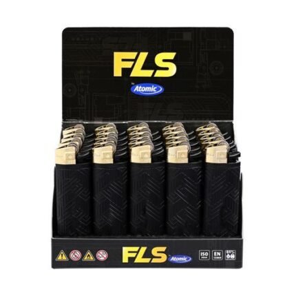 Atomic Αναπτήρας FLS Black Gold 25τεμ.