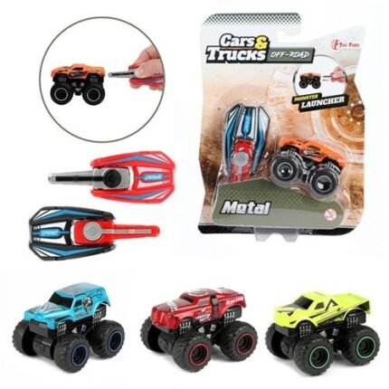 Αυτοκινητάκι Cars & Trucks Shooting Mini Monster Truck 15x20cm.