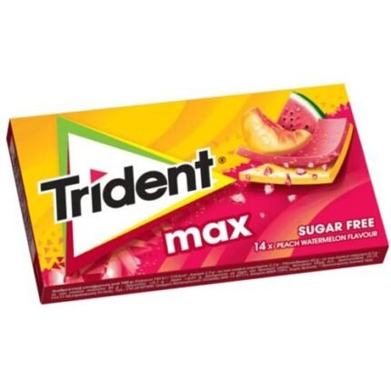 Trident Max Ροδάκινο - Καρπούζι 27gr. 12τεμ.