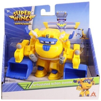 Super Wings Articulated Action Donnie 13x14cm.