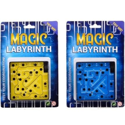 Magic Maze On Card, 2 Assorted 15x23cm.