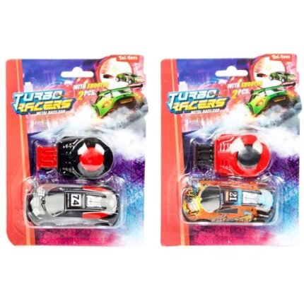 Turbo Racers Race Car + Shooter Graffiti 12,5 x 17,5cm.