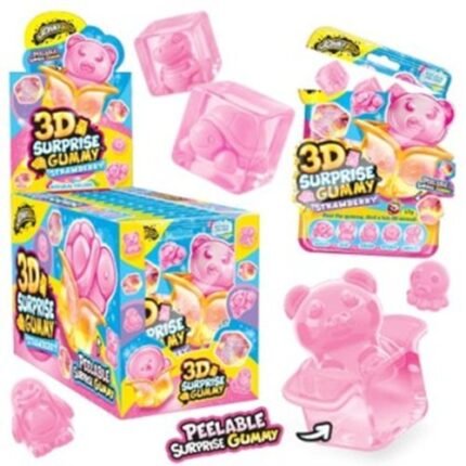 Johny Bee 3D Surprise Jelly 57gr. 12τεμ.