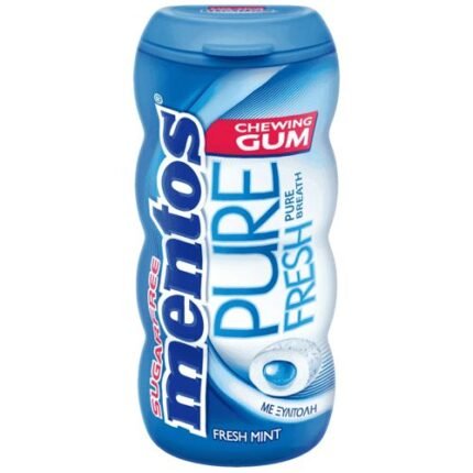 Mentos Μπουκάλι Μέντα 28gr. 12τεμ.
