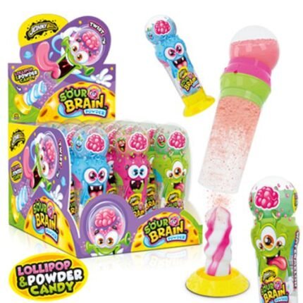 Johny Bee Sour Brain Powder 44gr. 12τεμ.