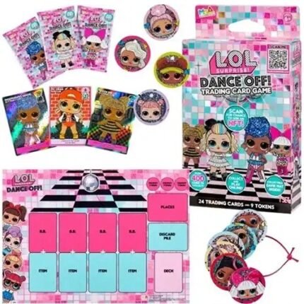 L.O.L Surprise! Dance Off Trading Card Game 8.5 x 15cm.