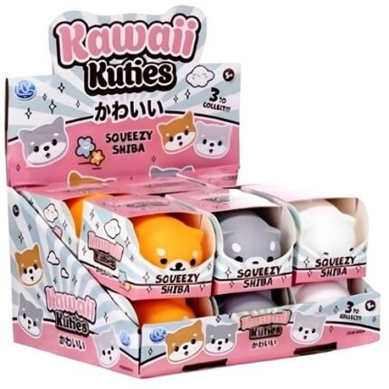 Kawaii Kuties Squishy Shiba 7cm. 12τεμ.