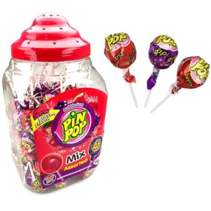 Pin Pop Assorted Lollipops 17gr. 100τεμ.