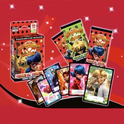 Miraculous Secrets Starter Deck Card Game 7x11.5cm.