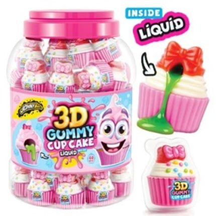 Johny Bee 3D Cup Cake 18gr. 60τεμ.