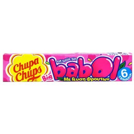Chupa Chups Big Babol Tutti Frutty 27.6gr. 20τεμ.