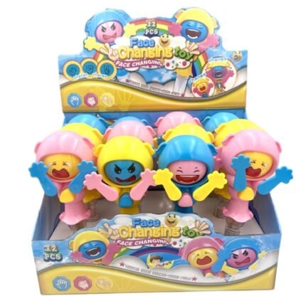 Changing face Toy + Candy 3gr. 12τεμ.