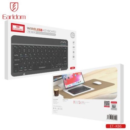 Earldom Universal Ασύρματο Πληκτρολόγιο KB6