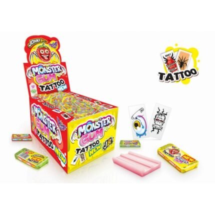 Johny Bee Monster Gum+Tattoo 5gr. 200τεμ.