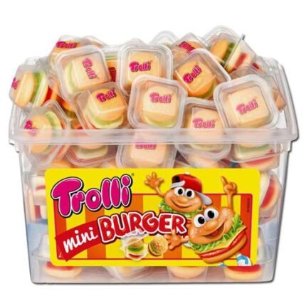 Trolli mini Burger 10gr. 60τεμ.