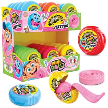 Johny Bee Mini Roll + Tattoo 18gr 30τεμ.