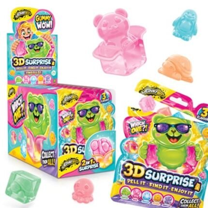 Johny Bee 3D Surprise Jelly 57gr. 12τεμ.