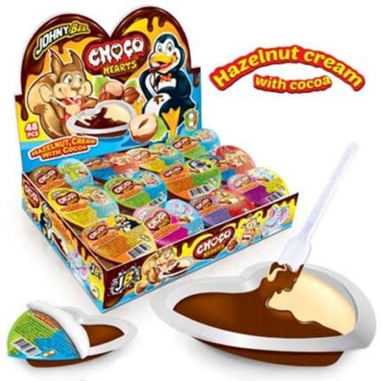 Johny Bee Choco Heart 15gr. 48τεμ.